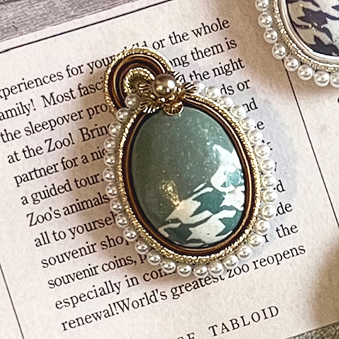 ソウタシエブローチ～マレロⅡ（グリーン）～