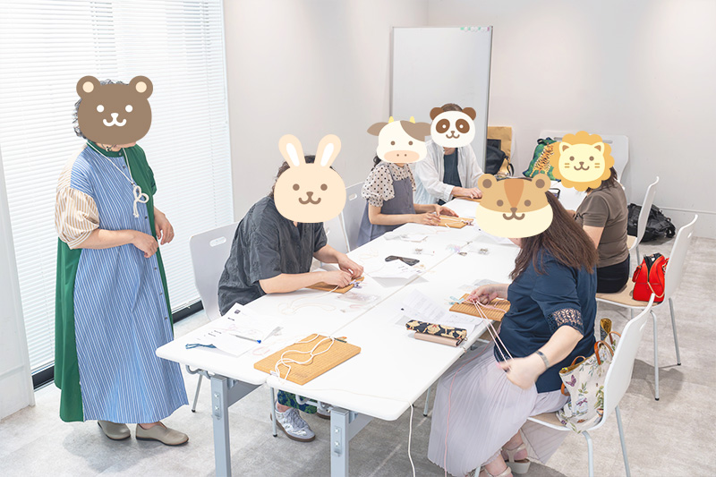 みんなの様子をそっと見守って~